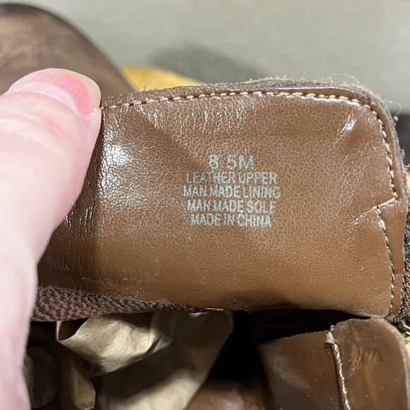 GIANNI BINI GENUINE LEATHER ANKLE BOOTS - Picture 5 of 12